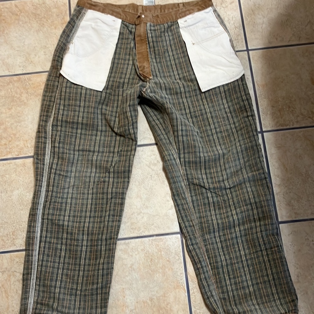 Carhartt Canvas Duck Fabric With Flannel Lining G… - image 5